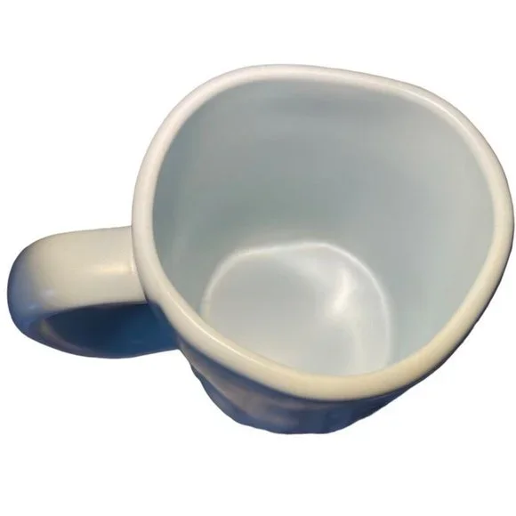 RAE DUNN Happy Easter Y'all Baby Blue Ceramic Mug Artisan Collection Magenta 213 - Picture 6 of 7